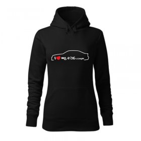 Felpa Donna I Love BMW E36 Coupe
