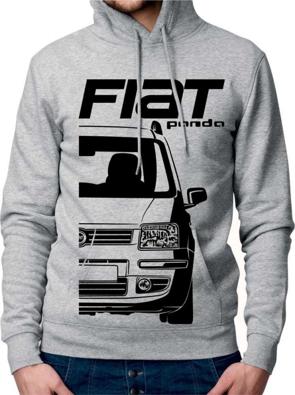 Fiat Panda Mk3 Heren Sweatshirt