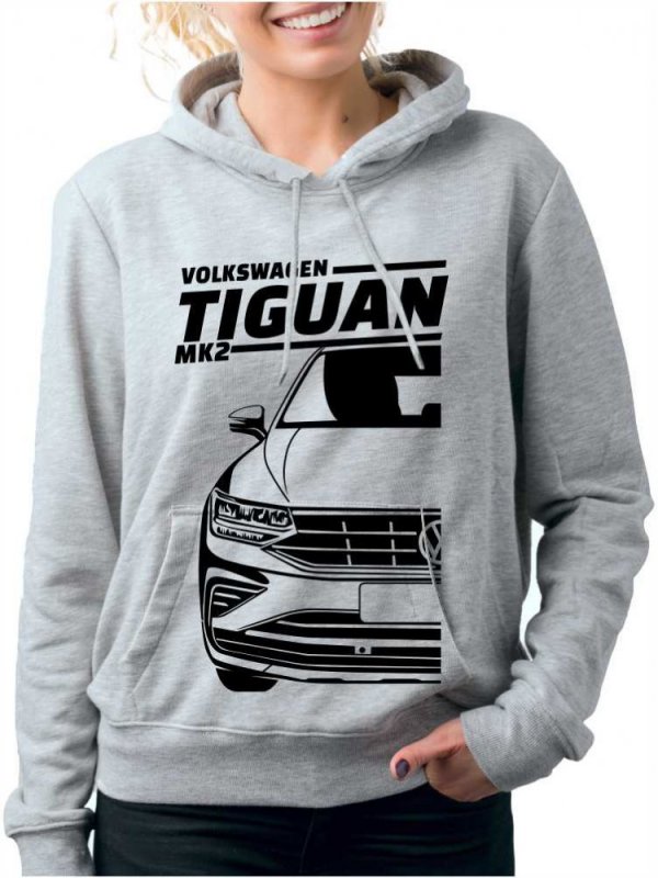 VW Tiguan Mk2 Facelift Női Kapucnis Pulóver