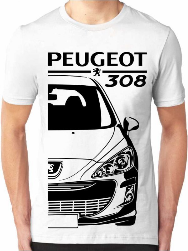 Peugeot 308 1 Mannen T-shirt
