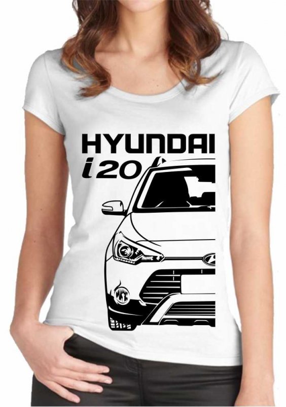 Hyundai i20 2016 Dámske Tričko