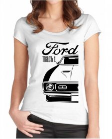 T-shirt pour femmes Ford Mustang Mach 1 1972