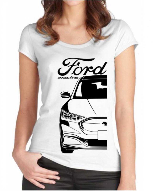 Ford Mustang Mach-E Moteriški marškinėliai