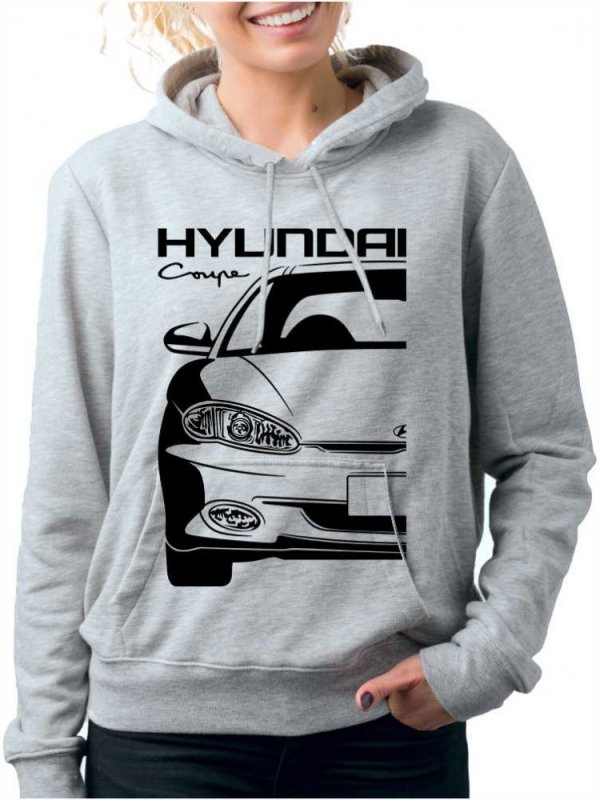 Hyundai Coupe 1 Moški Pulover s Kapuco