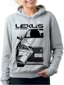 Lexus CT 200h Facelift 2 Ženski Pulover s Kapuco