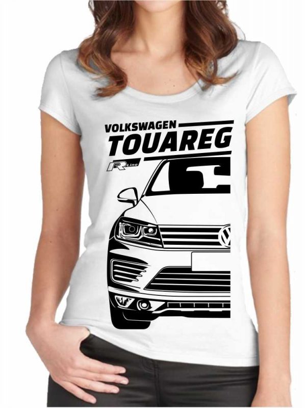 VW Touareg Mk2 Exclusive R-line T-shirt pour femmes