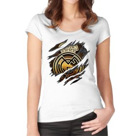 Gold Real Madrid Dámske Tričko