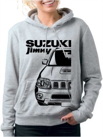 Suzuki Jimny 3 Facelift Ženski Pulover s Kapuco
