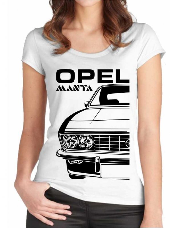 Opel Turbo Manta Moteriški marškinėliai