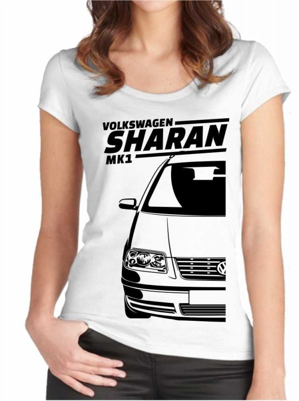 VW Sharan Mk1A Facelift Dames T-shirt