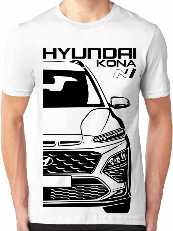 Hyundai Kona N Vyriški marškinėliai