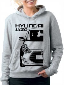 Hyundai ix20 Facelift Moški Pulover s Kapuco