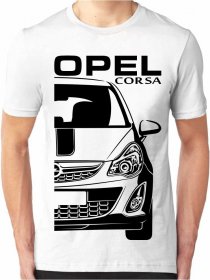 Opel Corsa D Facelift Pánské Tričko