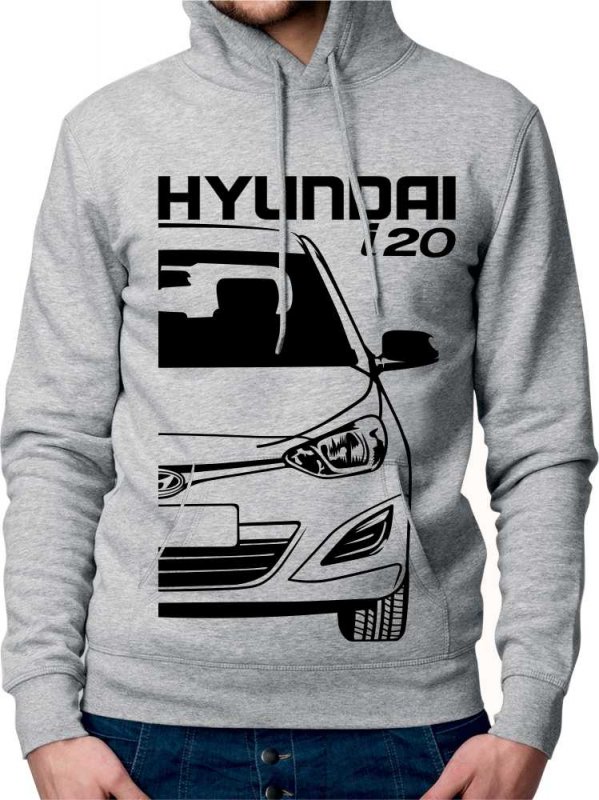 Hyundai i20 2013 Moški Pulover s Kapuco