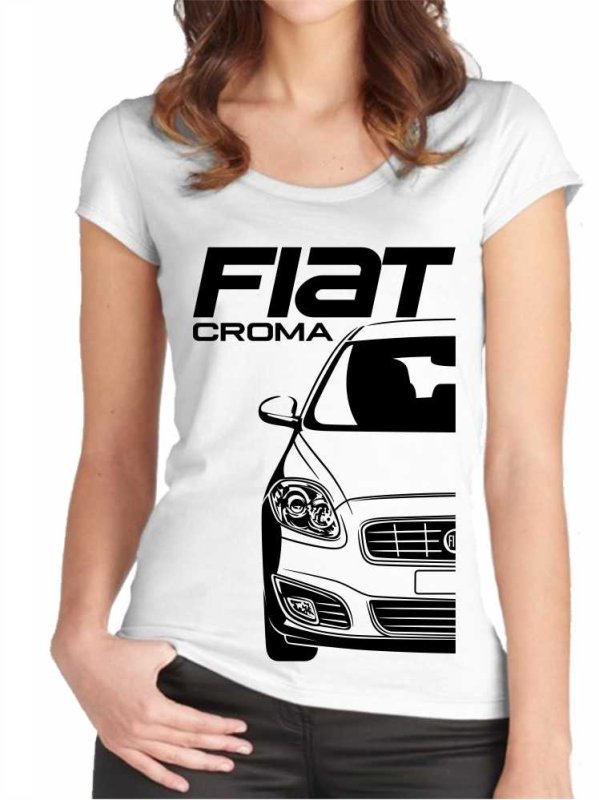 Fiat Croma 2 Dámské Tričko