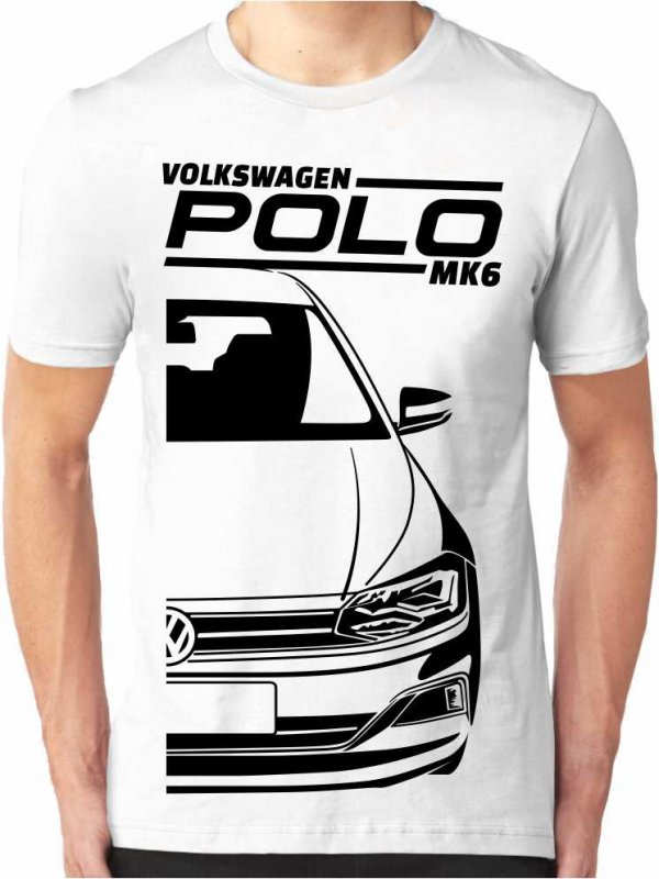 VW Polo Mk6 Мъжка тениска