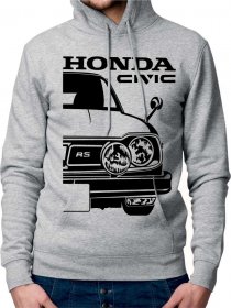 Honda Civic 1G RS Moški Pulover s Kapuco