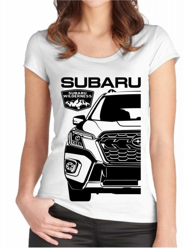 Subaru Forester Wilderness Dames T-shirt