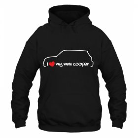 Sweatshirt pour hommes I Love Mini Cooper