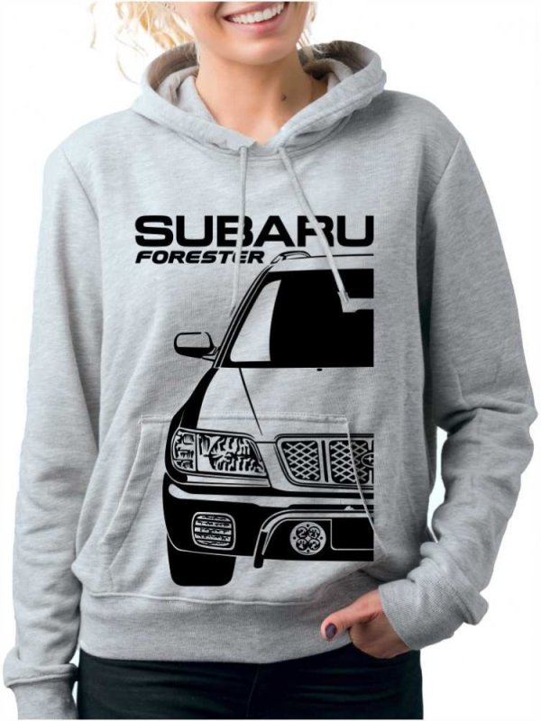 Subaru Forester 1 Facelift Női Kapucnis Pulóver