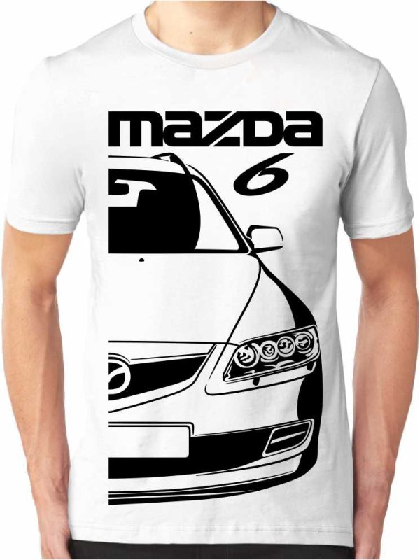 Mazda 6 Gen1 Facelift Mannen T-shirt