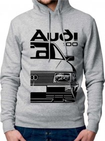L -35% Audi 100 C3 Herren Sweatshirt