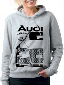 Audi RS4 B8 Női Kapucnis Pulóver