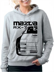 Mazda RX-7 FC Turbo Ženski Pulover s Kapuco