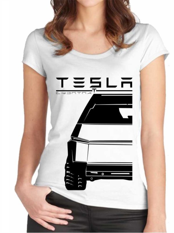 Maglietta Donna Tesla Cybertruck