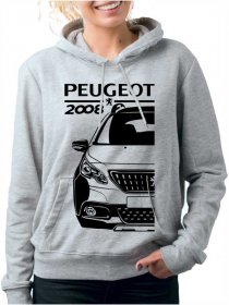 Peugeot 2008 1 Facelift Ženski Pulover s Kapuco