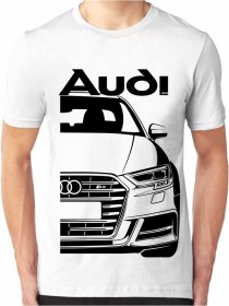 3XL -50% Audi S3 8V Facelift Мъжка тениска