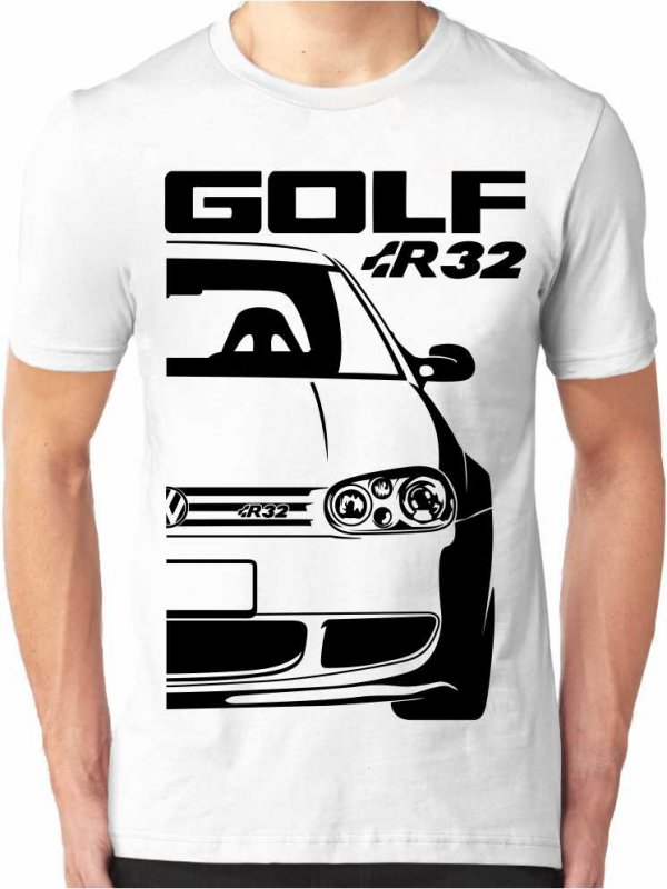 VW Golf Mk4 R32 T-shirt voor heren