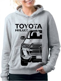 Toyota Hilux 8 Facelift Ženski Pulover s Kapuco