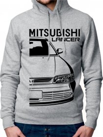 Mitsubishi Lancer 6 Moški Pulover s Kapuco