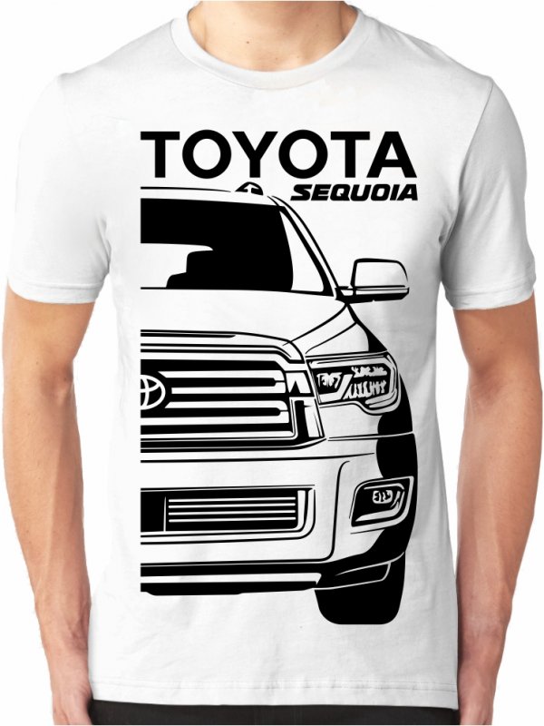Toyota Sequoia 2 Facelift Pánske Tričko