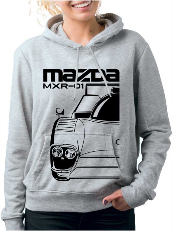 Mazda MXR-01 Ženski Pulover s Kapuco