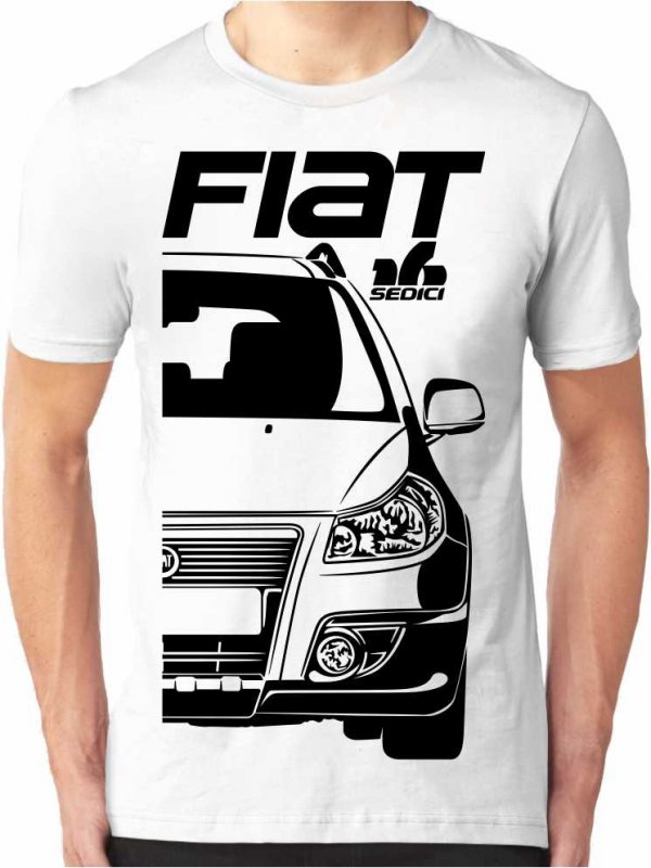 Fiat Sedici Vyriški marškinėliai