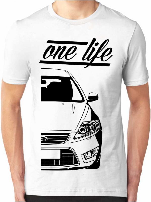 Ford Mondeo MK4 One Life Mannen T-shirt