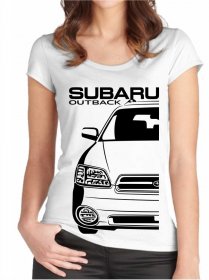 Subaru Outback 2 Damen T-Shirt