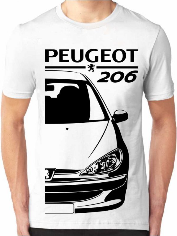 Peugeot 206 Mannen T-shirt