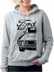 Ford Mustang GT Női Kapucnis Pulóver