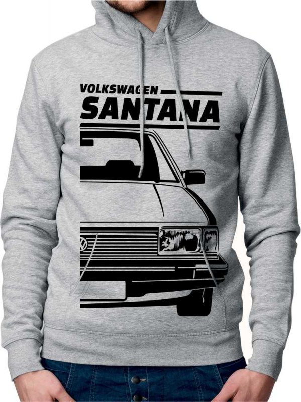 VW Santana Moški Pulover s Kapuco