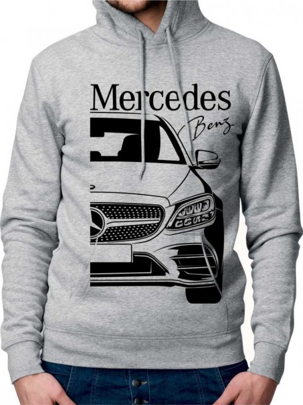 Mercedes C W205 Facelift Herren Sweatshirt