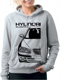 Hyundai Elantra 3 Facelift Ženski Pulover s Kapuco