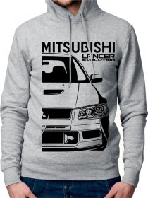 Mitsubishi Lancer Evo VII Moški Pulover s Kapuco