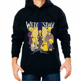 Wednesday Simpsons Meeste dressipluus