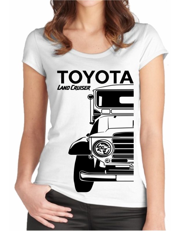 Toyota Land Cruiser J20 Moteriški marškinėliai