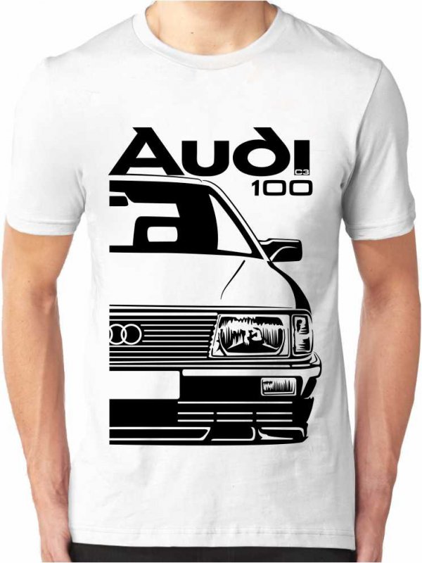 Audi 100 C3 Heren T-shirt