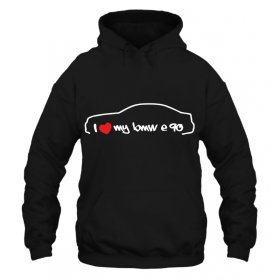 Sweat-shirt pour homme I Love BMW E90