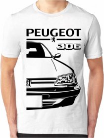3XL -50% Peugeot 306 Pánske Tričko